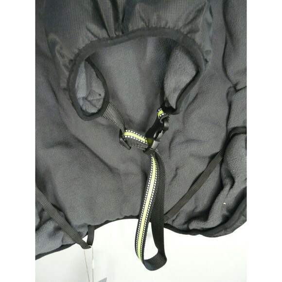 Dociote Dog XL Winter Overcoat Green and Black Reflective - Picture 4 of 8